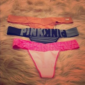 Pink Victoria’s Secret underwear